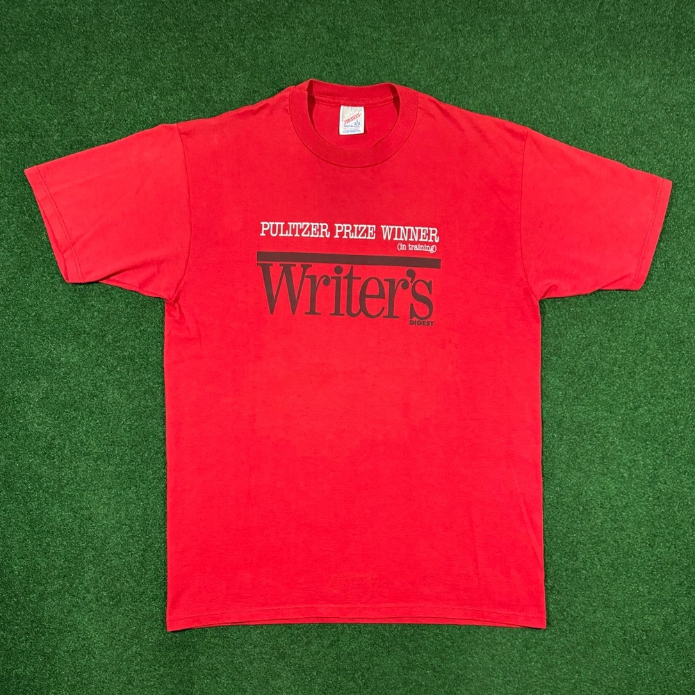 Vintage 1990s Writers Digest Pulitzer Prize T-Shirt